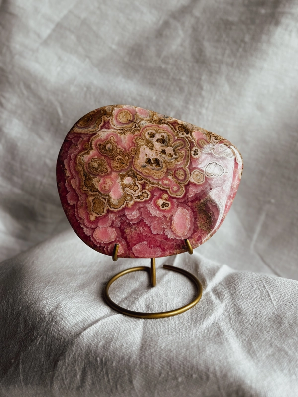 piatto in Rodocrosite - prima scelta